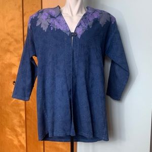 Jacket & Skirt Batiked Ensemble